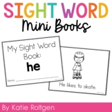 Sight Word Mini Book:  He