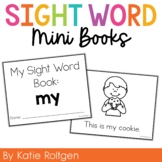 Sight Word Mini Book:  My
