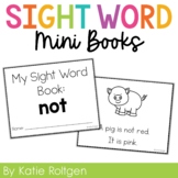 Sight Word Mini Book:  Not