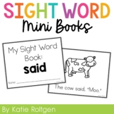 Sight Word Mini Book:  Said