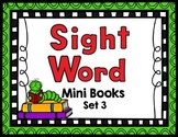Sight Word Mini Books- Dolch First Grade Words