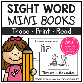 Preview of Sight Word Mini Books - Set 2