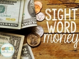 Sight Word Money {Pre-Primer}