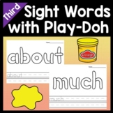 Third Grade Literacy Centers with Playdough {41 Words!}