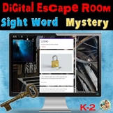 Back to School Escape Room Sight Words | Digital Escape™ |