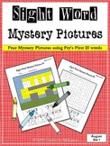 Sight Word Mystery Pictures - August Set 1