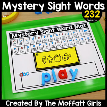 Preview of Sight Word Mystery Words