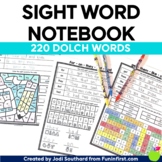 Sight Word Notebook - Dolch Word List