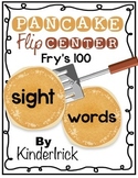 Sight Word Pancake Flip {Fry's 100 Words}