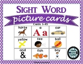 Sight Word Picture Cards Set 1