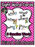 Sight Word Picture Cards and Catch Phrases