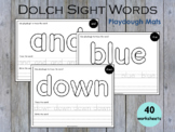Sight Words Practice, Play Dough Mats: Dolch Pre Primer, M