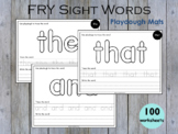Sight Word Play Dough Mats: Fry First Hundred Words, Morni