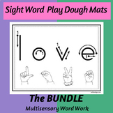 Sight Word Playdough Mats--The BUNDLE
