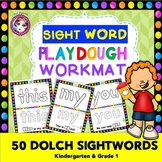 Sight Word Playdough Workmat