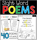 Kindergarten Sight Word Poems