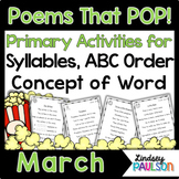 March Poems & Shared Reading