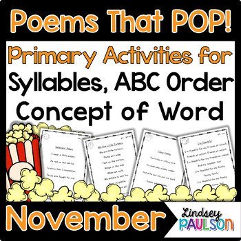 Preview of November Poems & Shared Reading
