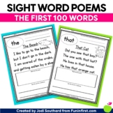 Sight Word Poems {First 100 Sight Words}