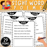 Sight Word Poems | Sight Word Activity | Read & Draw | Sha