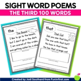 Sight Word Poems {Third 100 Sight Words}