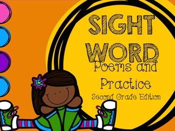 Preview of Sight Word Poems and Practice SECOND GRADE EDITION
