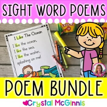 Preview of COMPLETE BUNDLE Sight Word Poems for Shared Reading  (Beginning Reader Poetry)