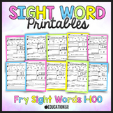 Sight Word Practice 1-100