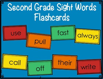 second grade sight word lists flashcards worksheets roll it read