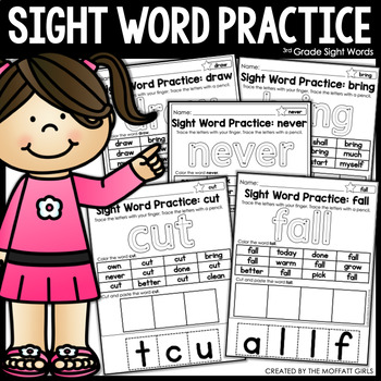 vocabulary word sorts for third grade