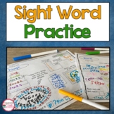 Sight Word Practice Activities and Word Work Activities