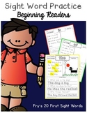 Sight Word Reading Comprehension {Beginning Readers}
