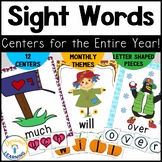 Sight Word Practice Centers For the Entire Year