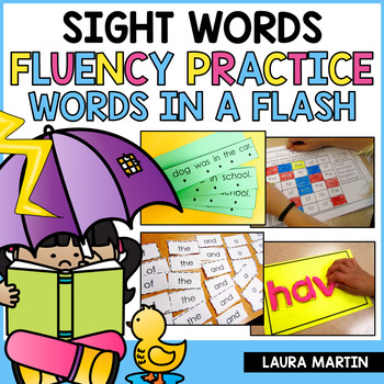 Sight Word Practice - Fry First 100 Words - Sight Word Fluency Activities