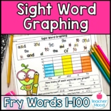 Sight Word Practice Graphing Activity - Fry 100 word list 