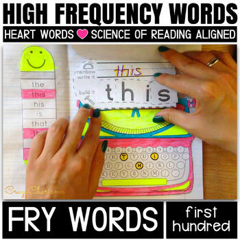 Preview of Sight Words Practice Worksheets High Frequency Words Fry First Hundred