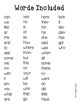 Sight Word Practice {Kindergarten} by Trudy Barker | TpT