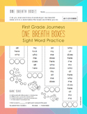 Journeys Sight Word Practice - One Breath Boxes  - First Grade