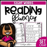 Sight Word Practice Pages - Fluency