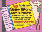 Sight Word Practice - Pre-Primer Centers & Activities Samp