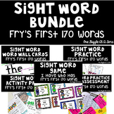 First Grade Sight Word Cards Worksheets Games Assessment C