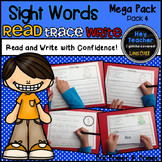 Sight Word Activities #4 (Mega Pack) Pre-primer and Primer
