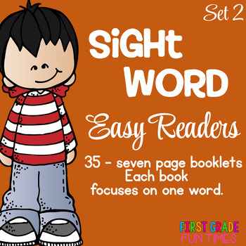 Preview of Sight Words Easy Readers