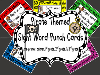 Behavior Punch Cards - Classroom Management Incentive