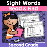 Sight Word Read & Find {2nd Grade} PDF & Digital Ready!