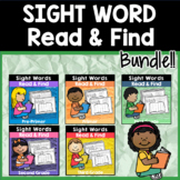 Sight Word Read & Find BUNDLE