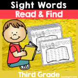 Sight Word Read & Find {Third Grade} PDF & Digital Ready!