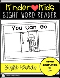 Sight Word Reader {YOU CAN GO!} Kindergarten Reading ELA K