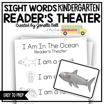 Preview of Reader's Theater Scripts for Sight Words - Heart Words Practice in Kindergarten