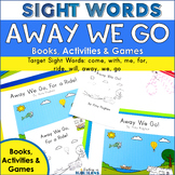 Transportation Sight Word Reader, Activities, & Games for 
